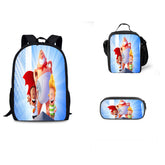 Captain Underpants Schoolbag Backpack Lunch Bag Pencil Case 3pcs Set Gift for Kids Students